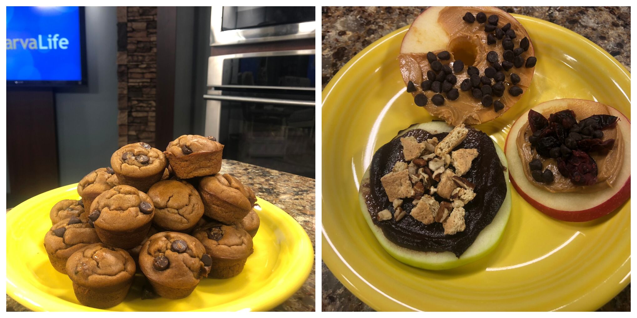 Banana-Butter Blender Mufflins & Apple Cookies
